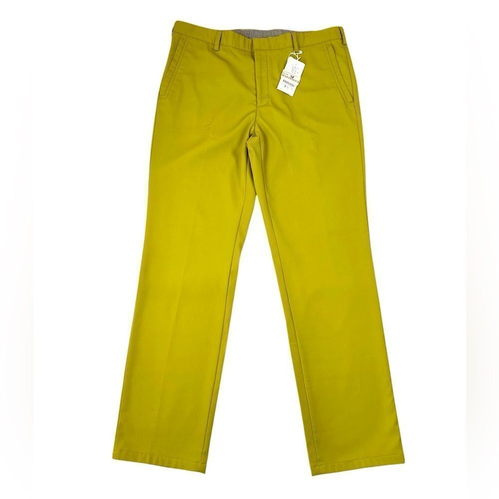 NWT Elegance Sports Paris Green Women’s Slacks Pants Straight Leg Size 14/16 - Picture 1 of 10